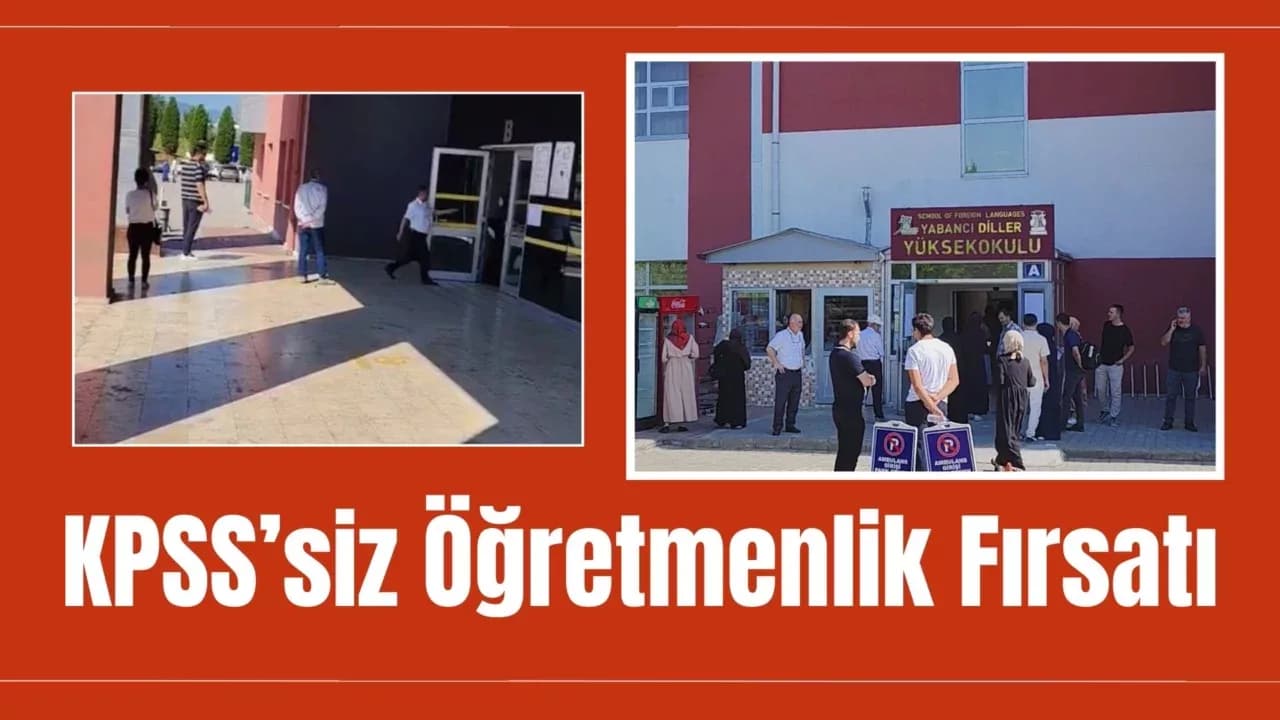 Karabük’te Millî Eğitim Bakanlığı Akademi Sınavı Yapıldı