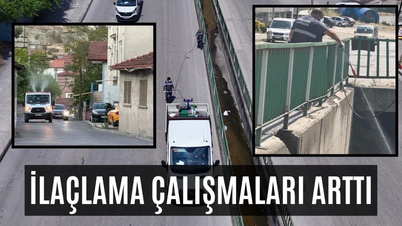 Karabük Belediyesi Tüm Mahallelerde İlaçlama Çalışmalarını Yoğunlaştırdı