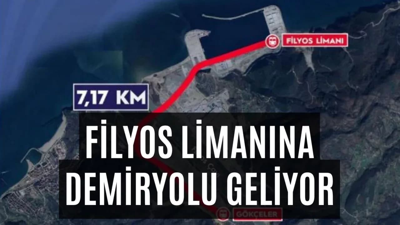 Filyos Limanına Demiryolu Geliyor
