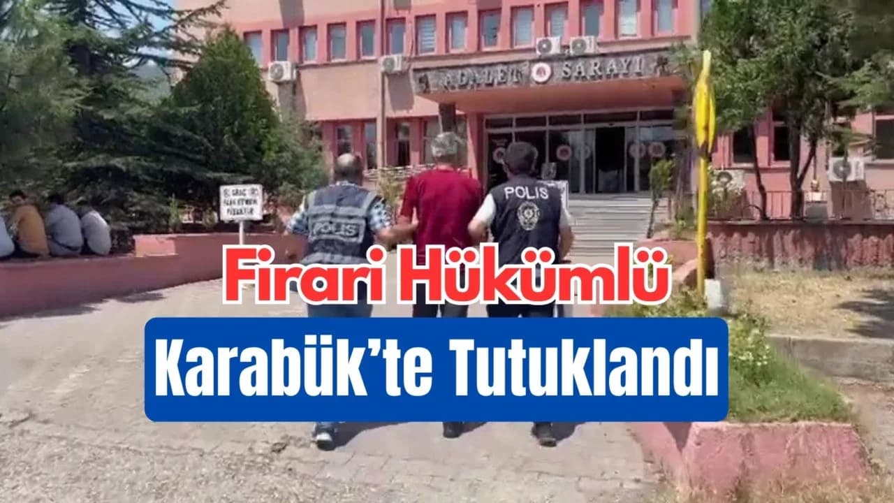 Kesinleşmiş hapis cezası bulunan şahıs yakalandı