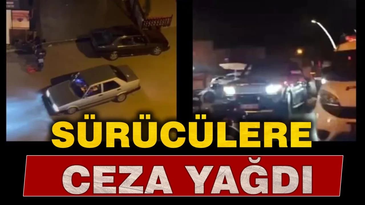 Karabük'te trafik kurallarını ihlal eden sürücülere ceza yağdı