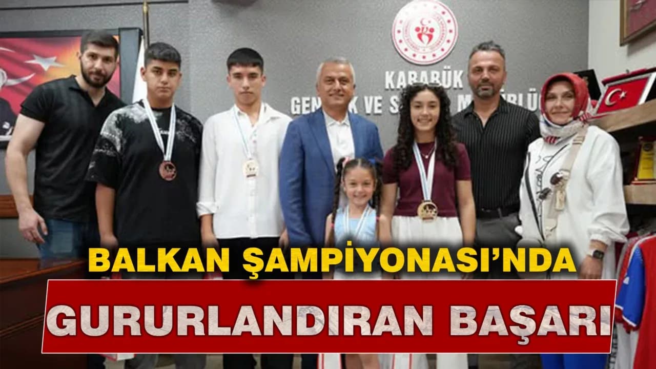 Karabüklü Wushu Sporcularından Balkan Şampiyonası’nda Gururlandıran Başarı