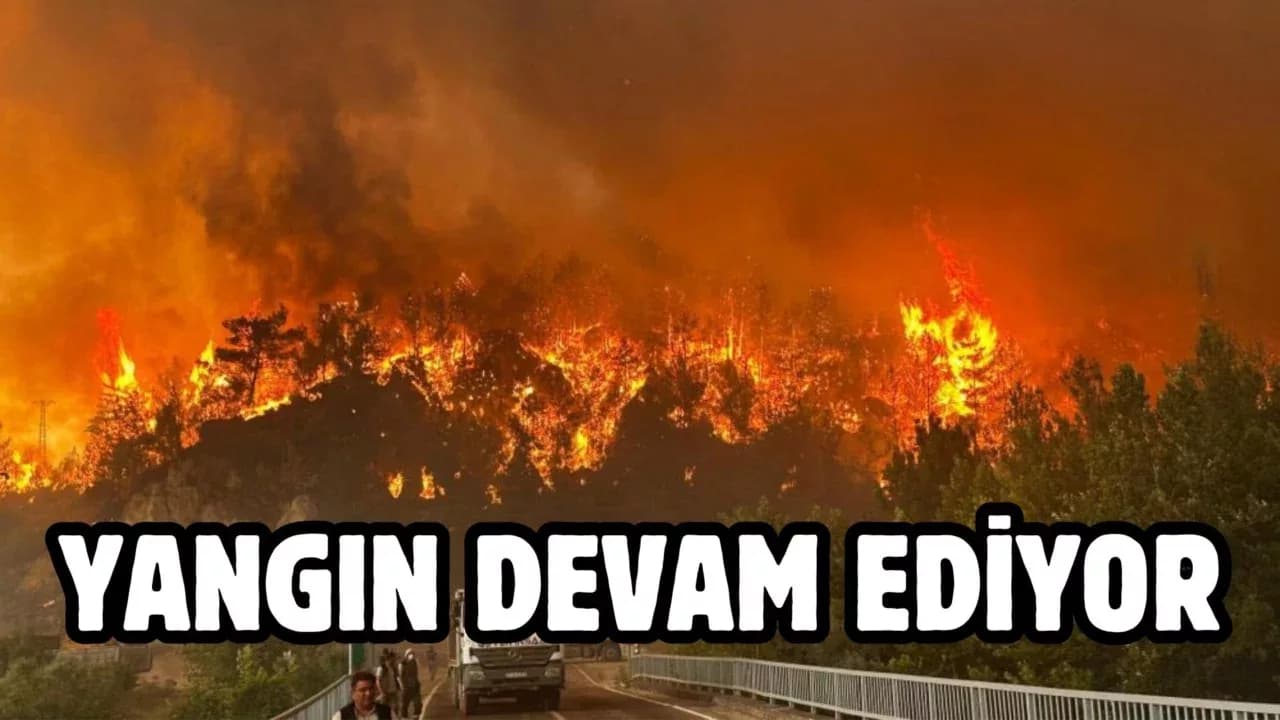 Safranbolu'da orman yangınında iki mahalle tahliye edildi