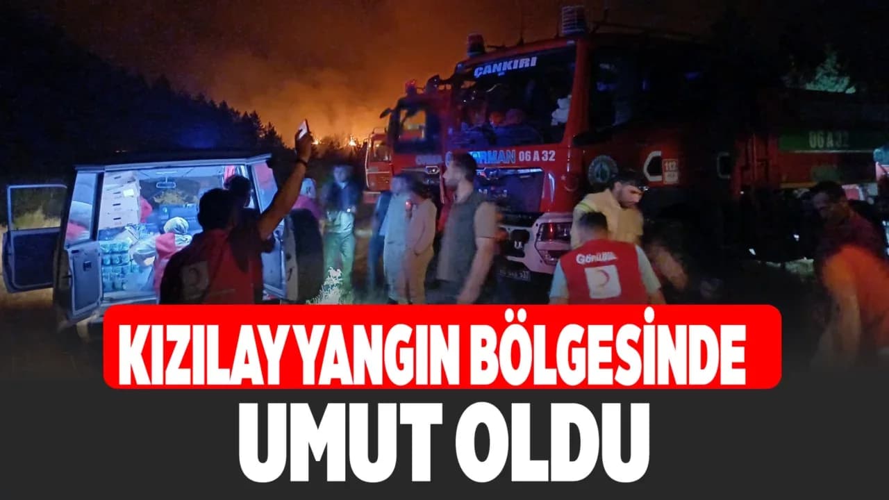 Kızılay Ekipleri Görev Başında