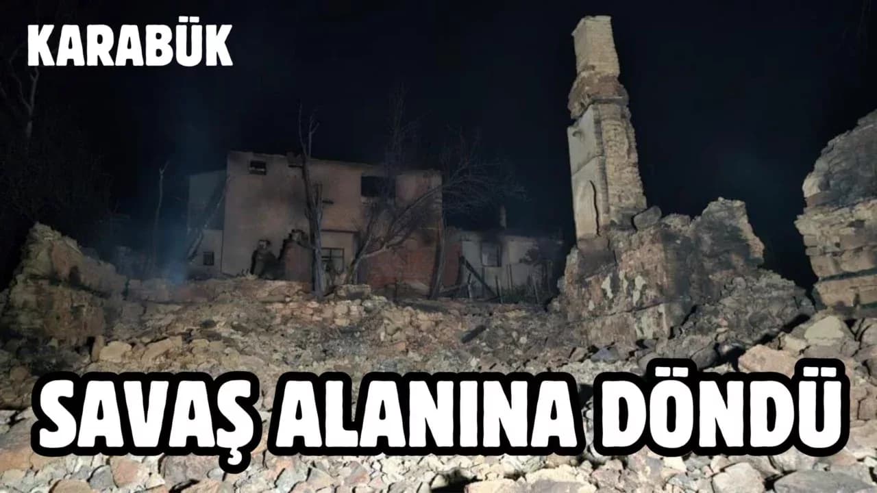 Karabük'teki orman yangınında 68 saat geride kaldı