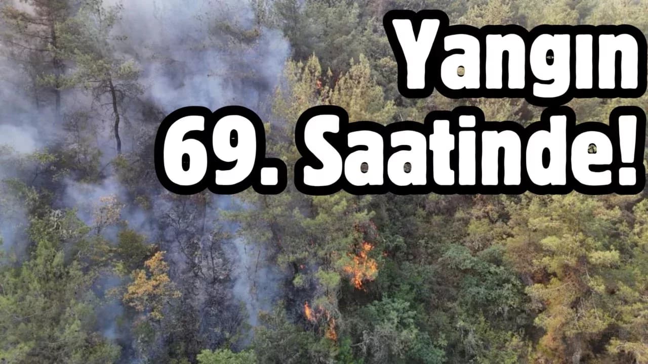 Karabük'te orman yangını 69 saattir sürüyor