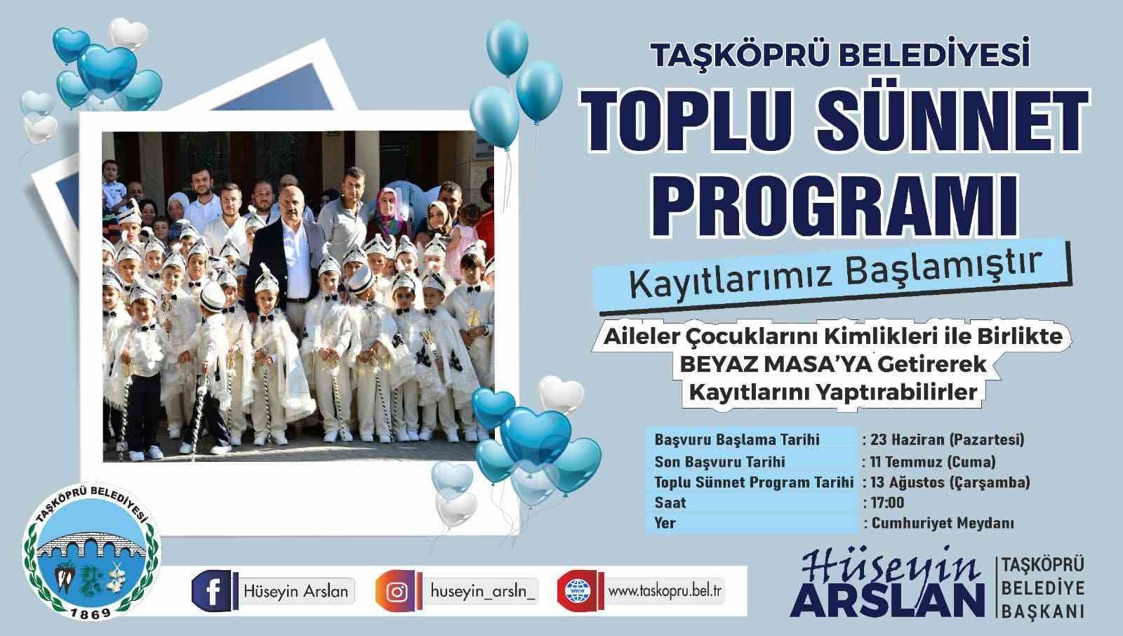Kastamonu’da 75 çocuk erkekliğe ilk adımını atıyor