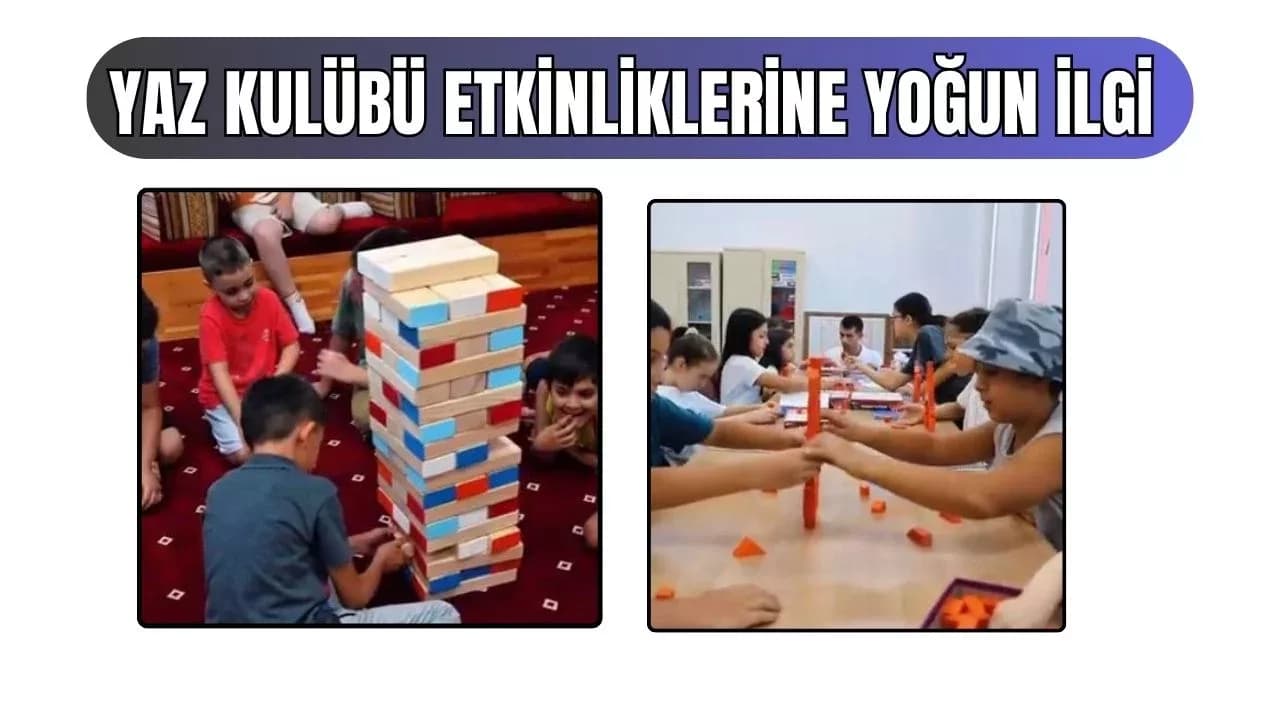 Safranbolulu Gençler Yaz Kulübü Etkinliklerinde Buluştu