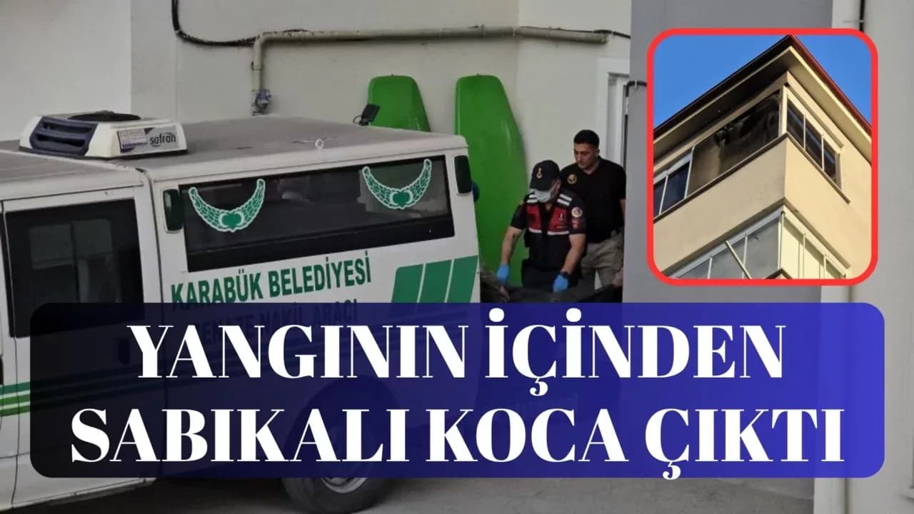 Cezaevinden izinli çıkıp, eşinin evini ateşe verdi