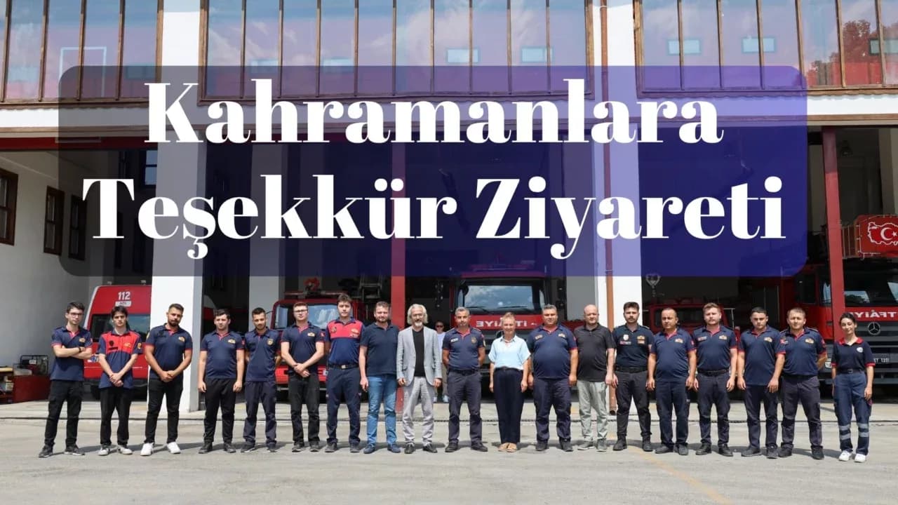Başkan Köse’den İtfaiye Ekiplerine Teşekkür: “Fedakârlığınızla Gurur Duyuyoruz”