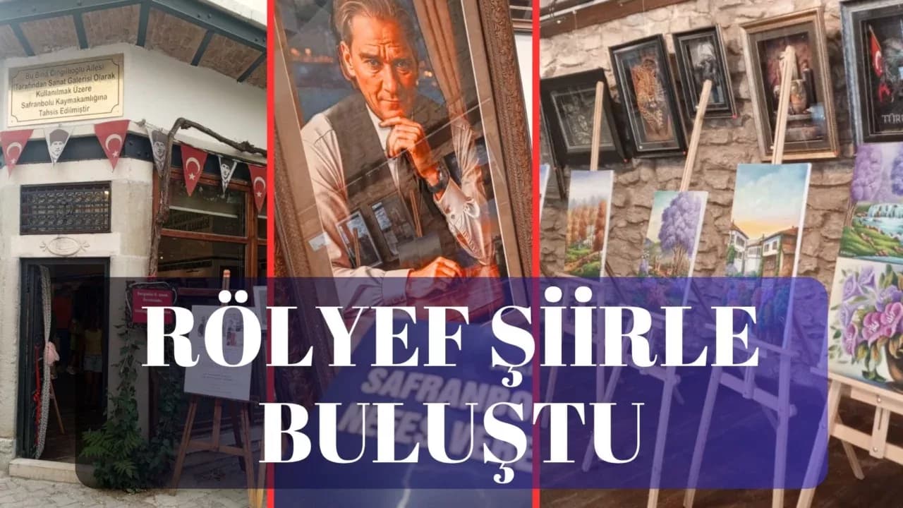 Safranbolu’da Teyze-Yeğenden Sanat Buluşması, “Zamana Dokunan Eller” Sergisi Açıldı