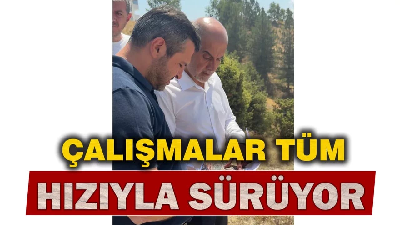 Başkan Çetinkaya Beşbinevler’de Devam Eden Çalışmaları İnceledi