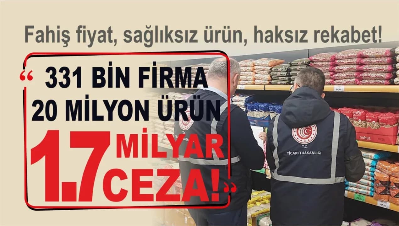 Fahiş Fiyat ve Stokçuluğa Geçit Yok