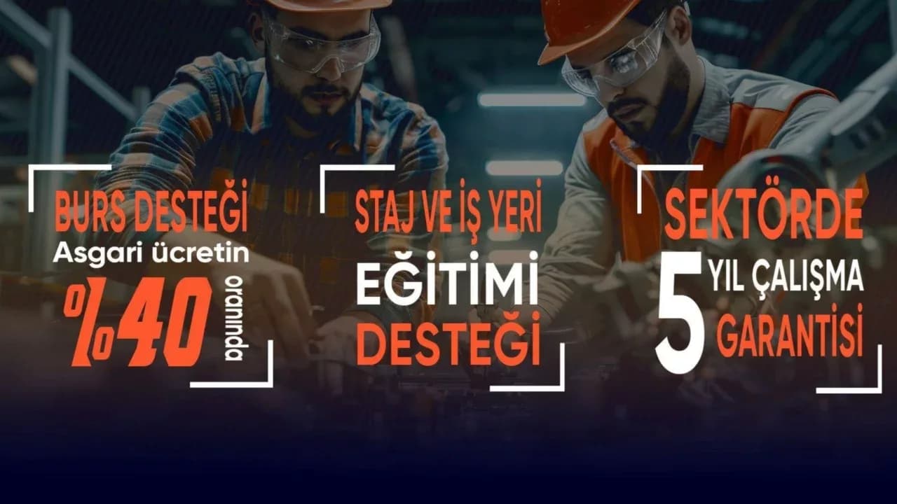 KBÜ Makine Mühendisliğinde Adaylara Burs, Staj ve 5 Yıl İş Garantisi