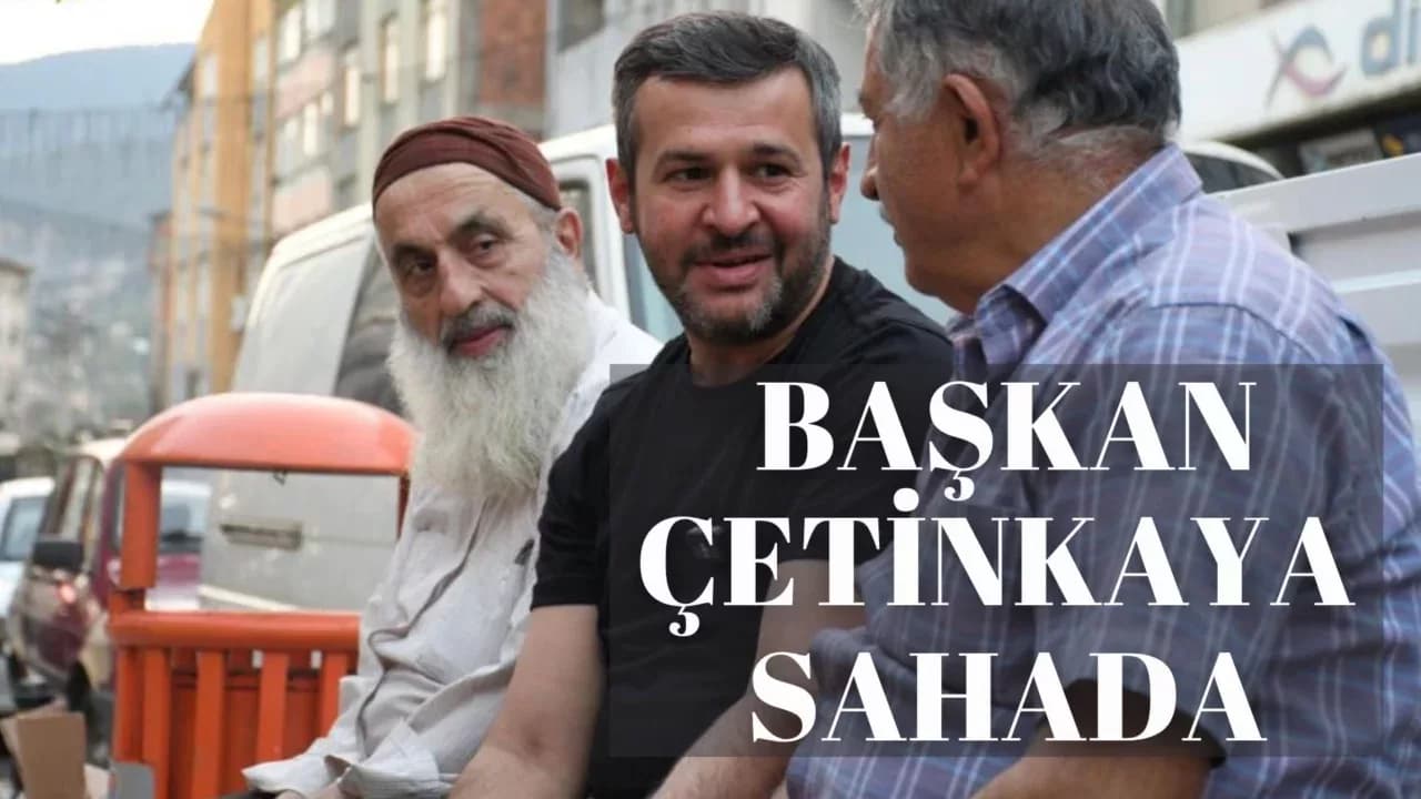 Karabük Belediye Başkanı Özkan Çetinkaya Esnaf ve Vatandaşlarla Bir Araya Geldi