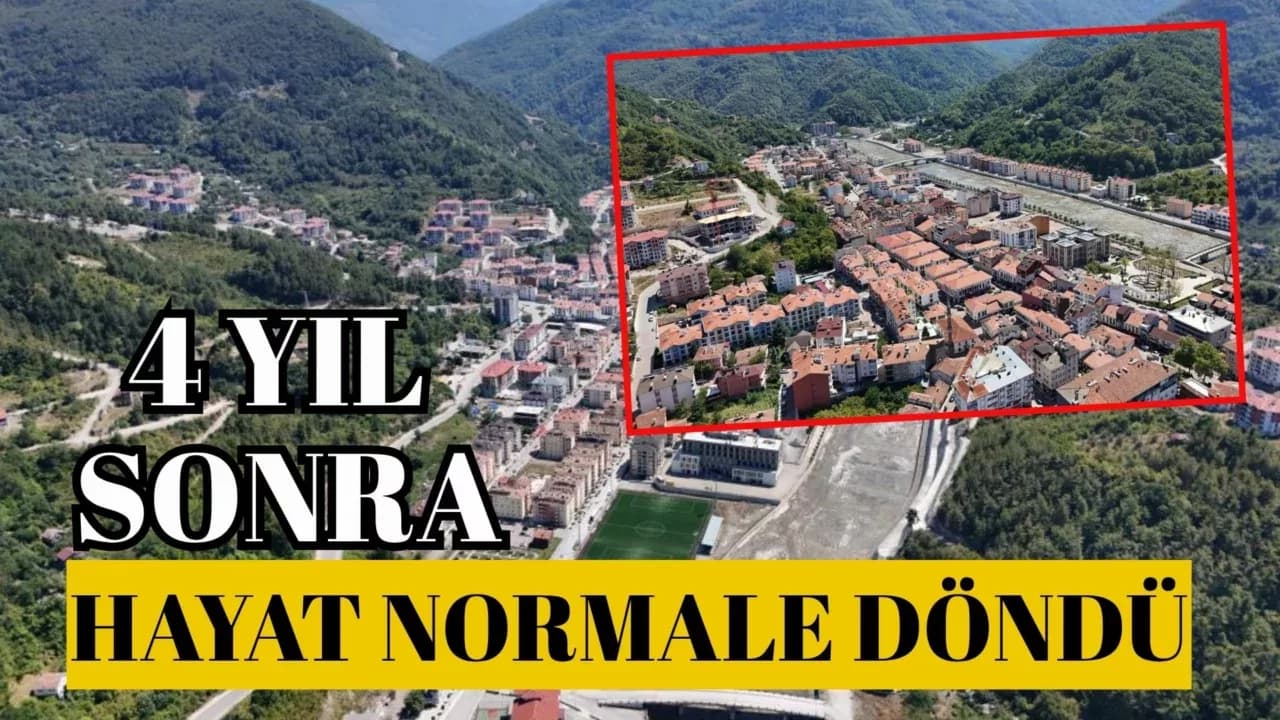 Kastamonu'da 4 Yıl Sonra Hayat Normale Döndü