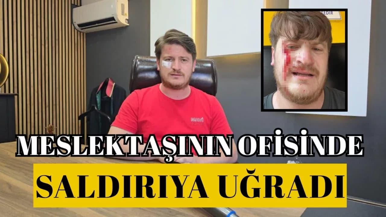 Meslektaşının ofisinde saldırıya uğrayan avukat, yaşadıklarını anlattı