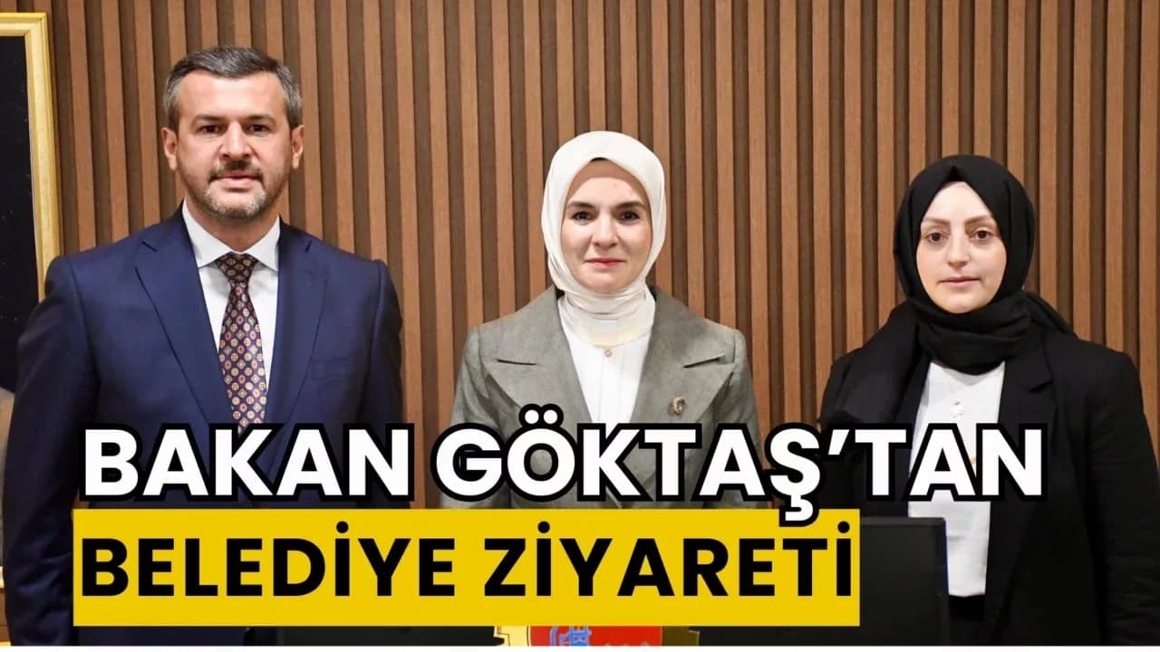 Bakan Göktaş Karabük Belediyesi’ni Ziyaret Etti
