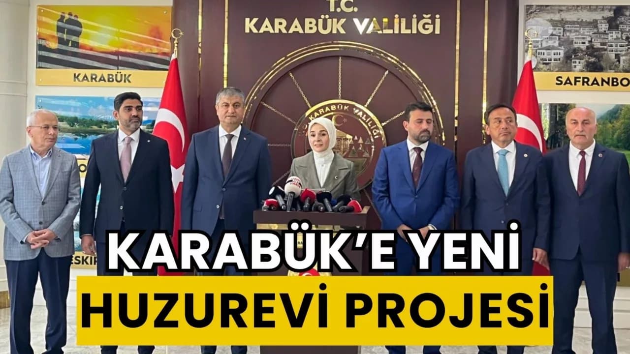 Aile ve Sosyal Hizmetler Bakanı Mahinur Özdemir Göktaş Karabük'e Geldi