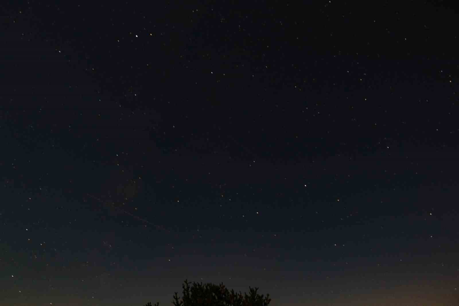 Bolu’nun yükseklerinde meteor yağmuru