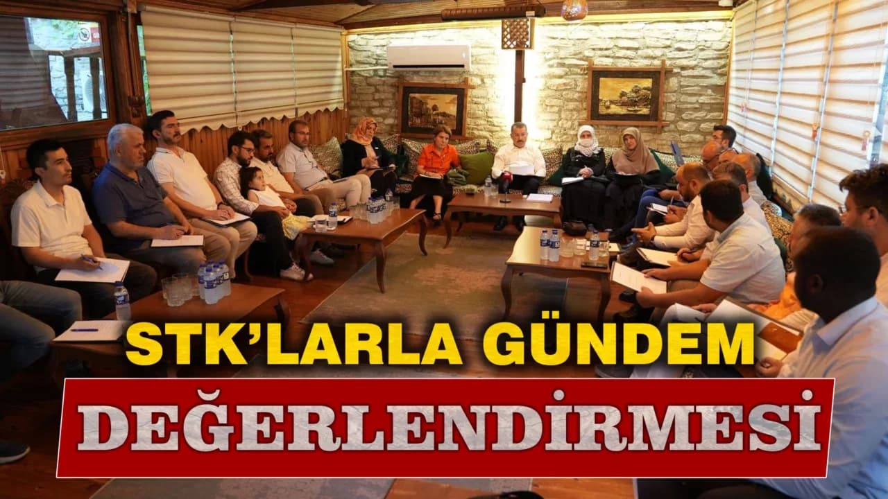Rektör Kırışık, STK'larla Ortak Gündemi Değerlendirdi