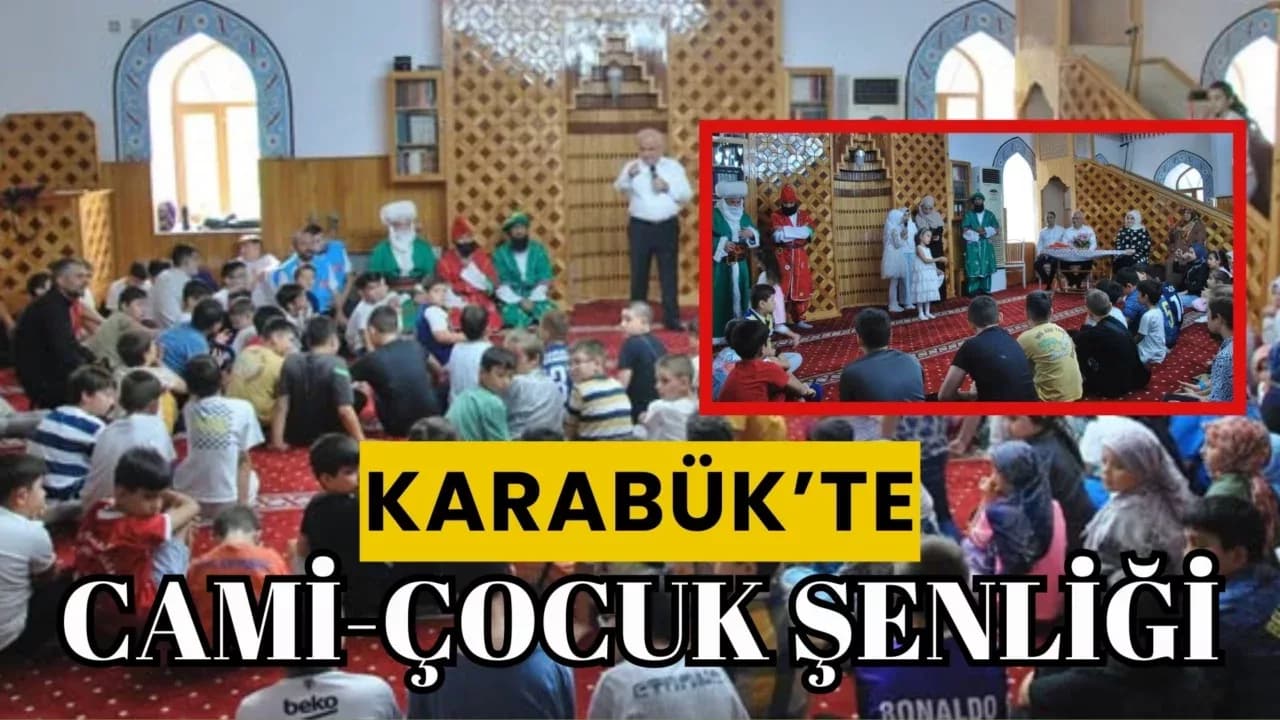 Yaz Kur’an Kursları Cami-Çocuk Şenliği ile Sona Erdi
