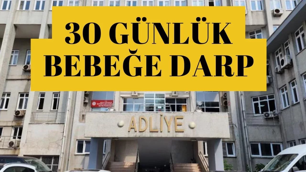 Zonguldak'ta 30 günlük bebeğini darbeden anne tutuklandı