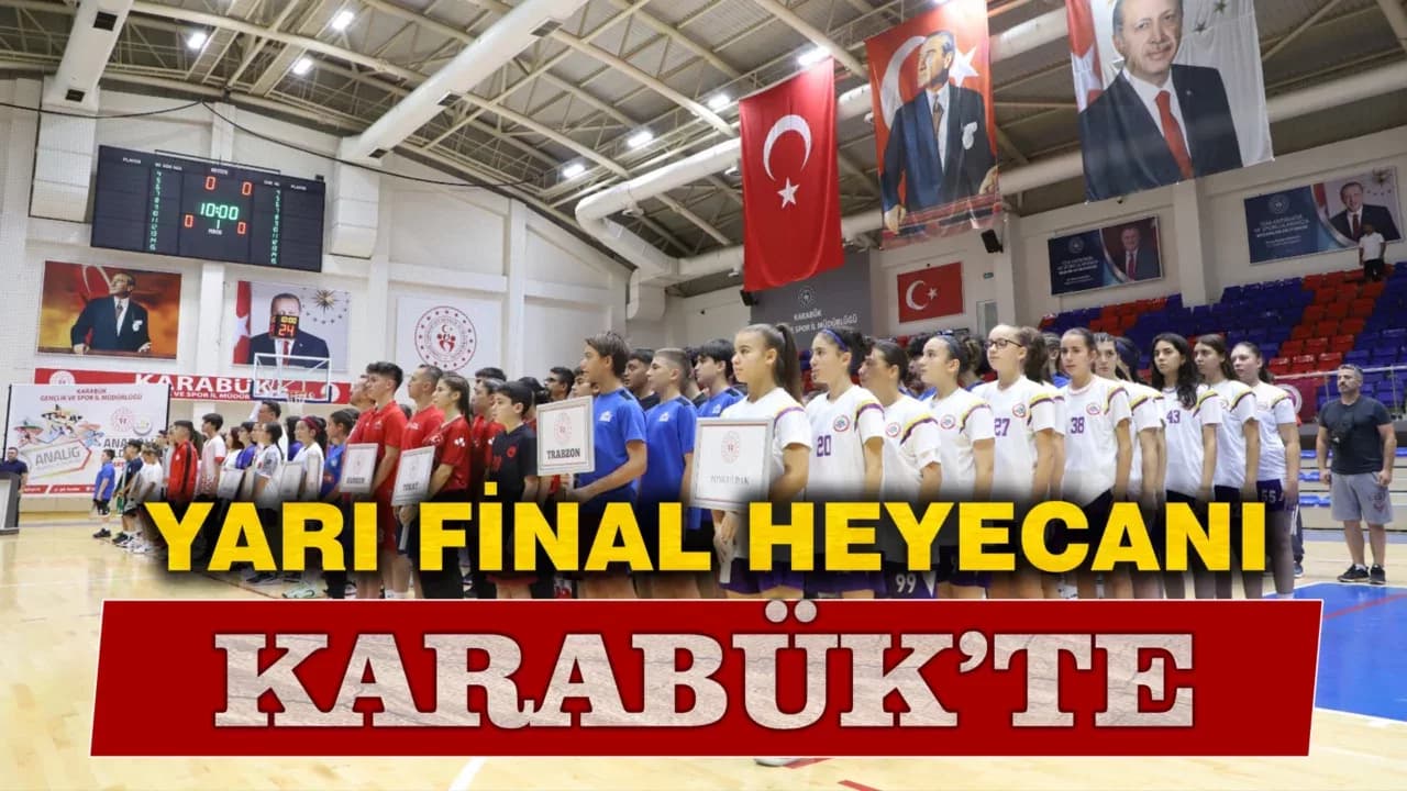Anadolu Yıldızlar Ligi Basketbol Yarı Final Müsabakaları  Başladı