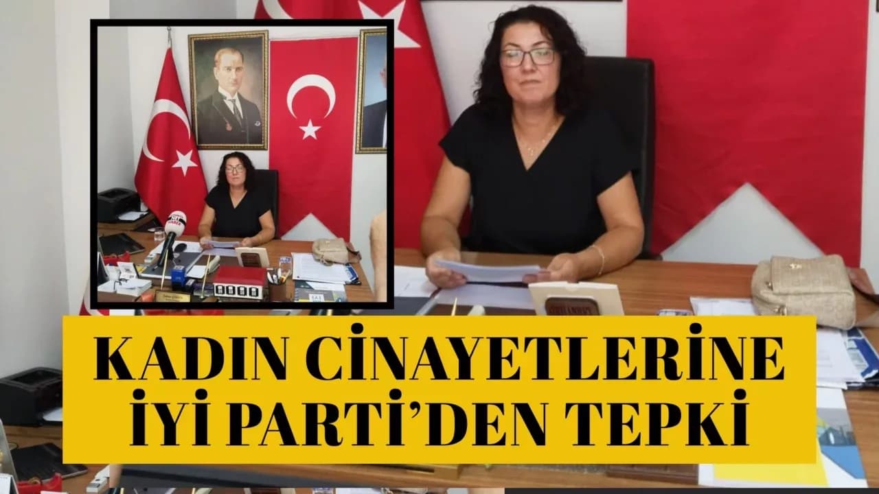 Karabük'te İYİ Parti’den Kadın Cinayetlerine Tepki