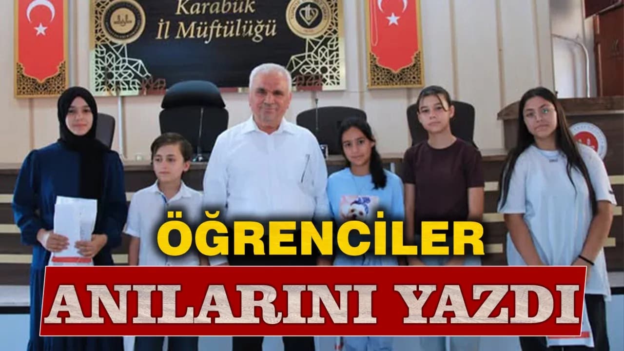 "Yazınla Yazıma Dokun" Temalı Anı Yarışması