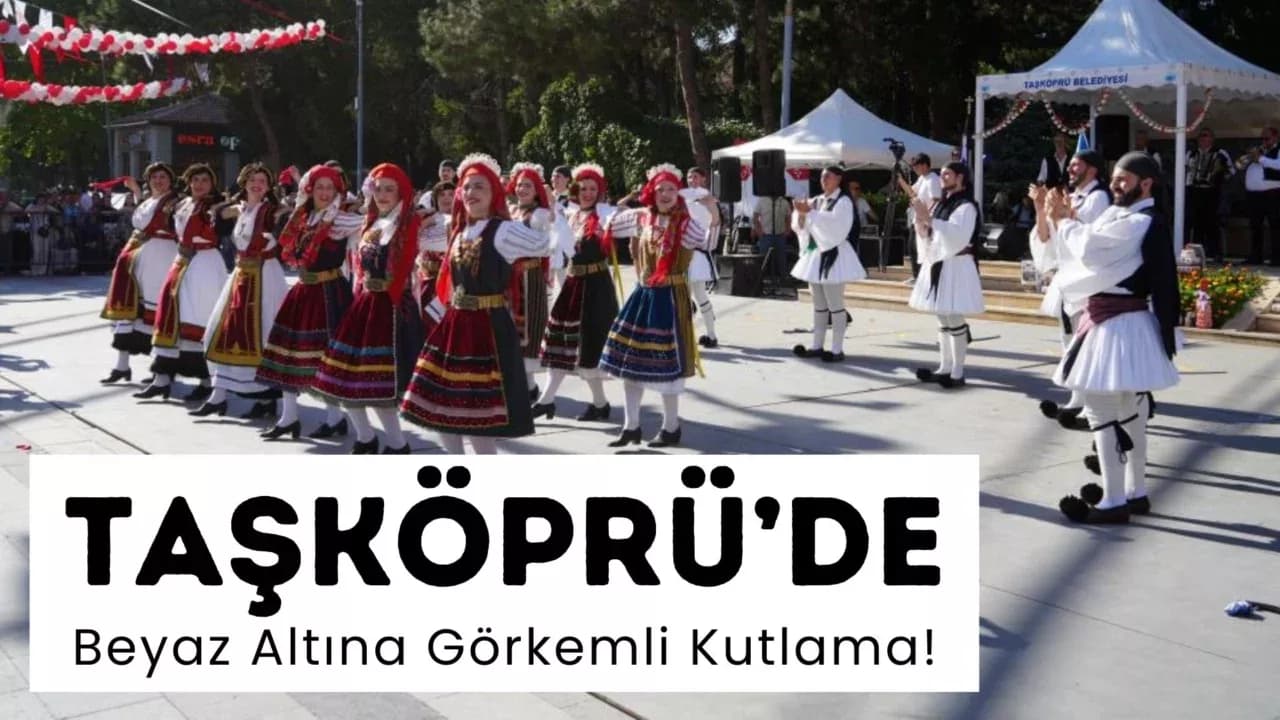 35. Uluslararası Taşköprü Kültür ve Sarımsak Festivali Başladı