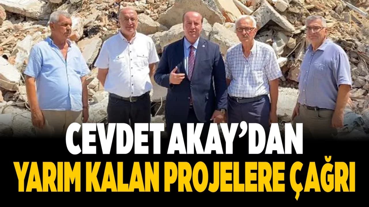 CHP'li Akay, Düzce'de deprem sonrası yarım kalan projeleri gündeme getirdi