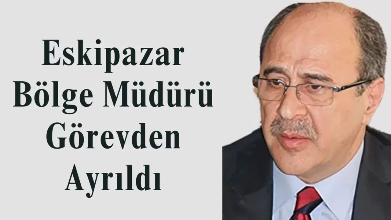 Eskipazar OSB Müdürü Emin Demir Görevden Ayrıldığını Duyurdu