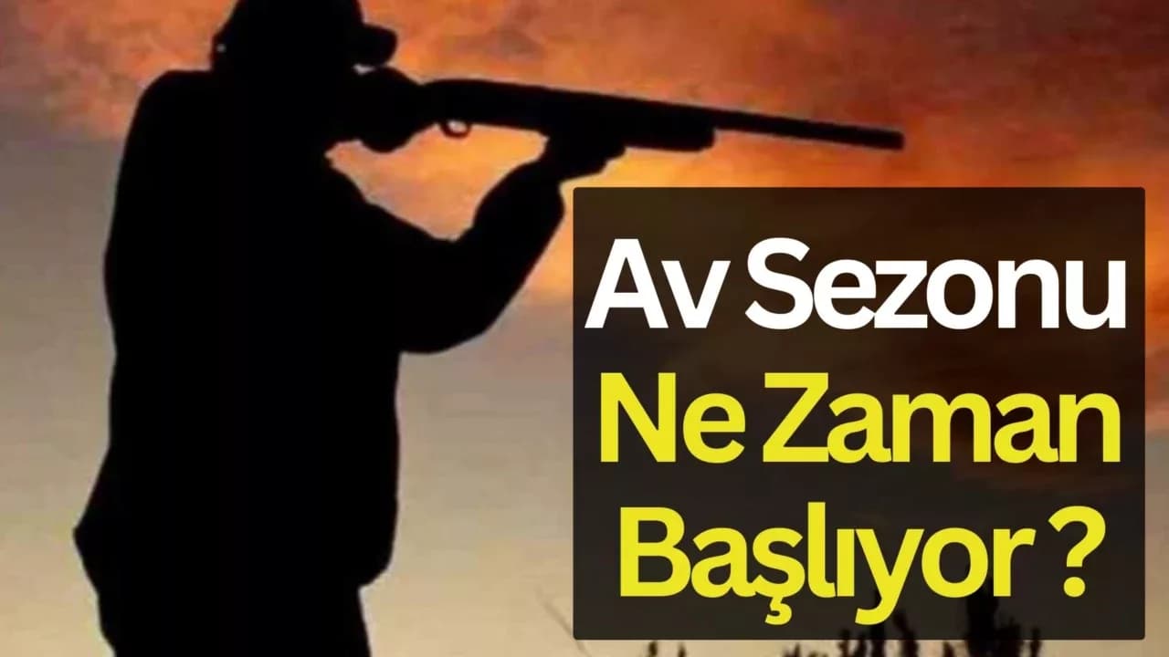 Av Sezonu 23 Ağustos'ta Başlıyor