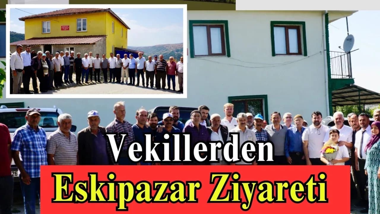 AK Parti Milletvekilleri Eskipazar’da Köy Ziyaretlerinde Bulundu