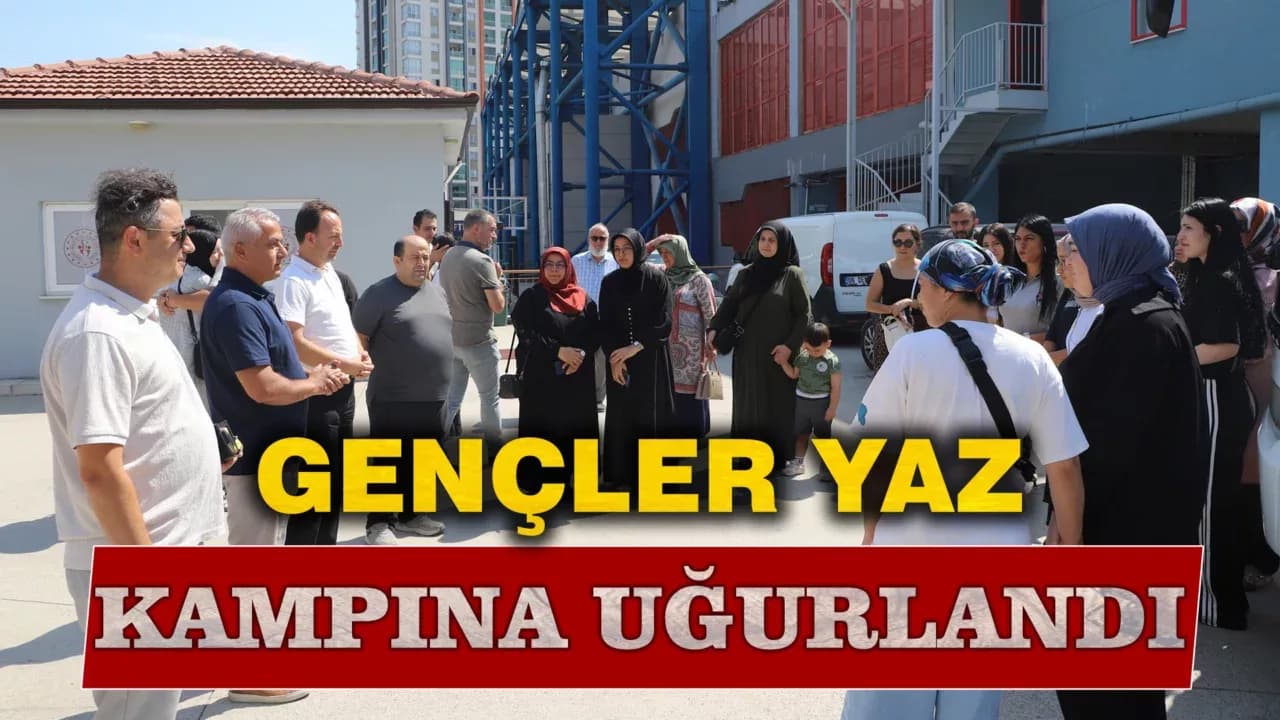  Karabüklü Gençler, Kamp İçin İstanbul’a Uğurlandı