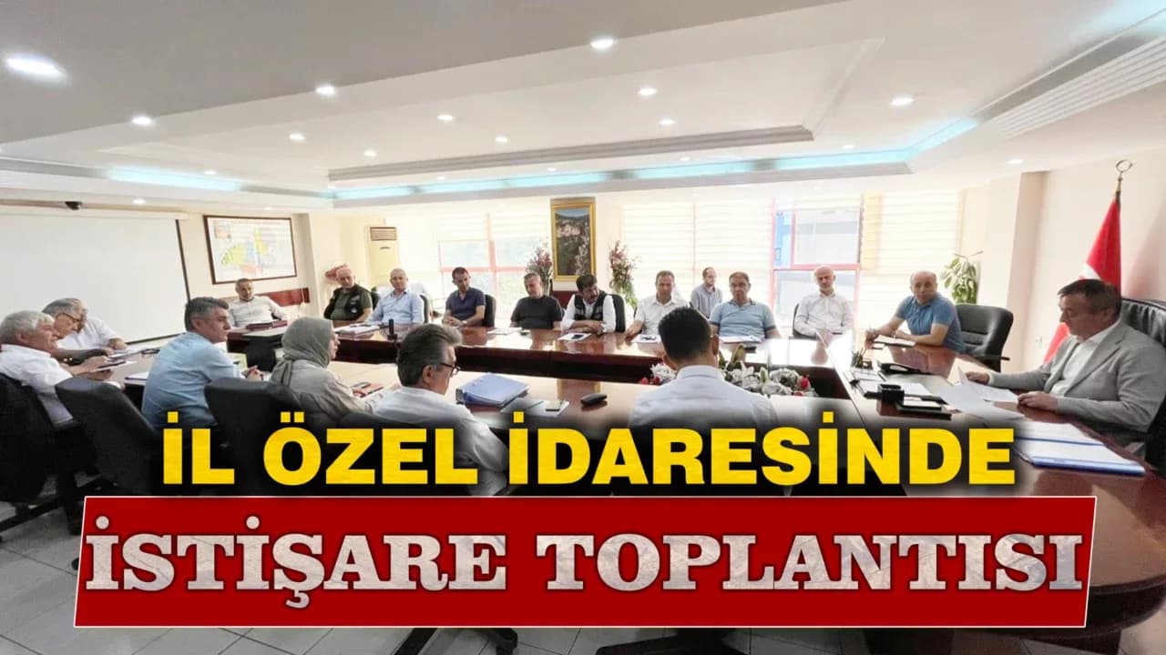 Karabük İl Özel İdaresinde Değerlendirmesi Yapıldı