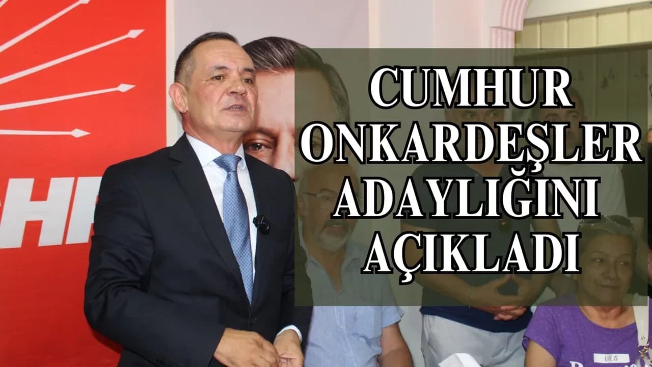 Cumhur Onkardeşler, CHP Safranbolu İlçe Başkanlığına Adaylığını Açıkladı