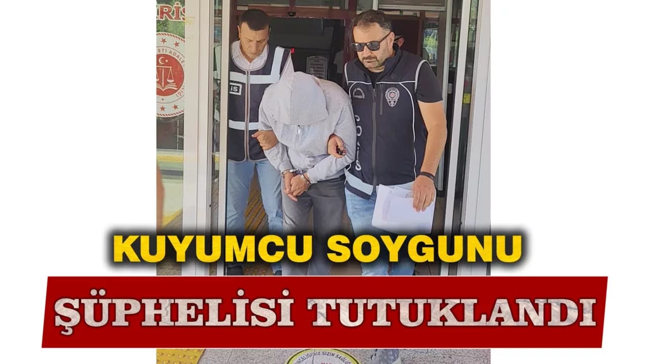 Soygun için girdiği kuyumcuda dakikalarca dövülen şüpheli tutuklandı