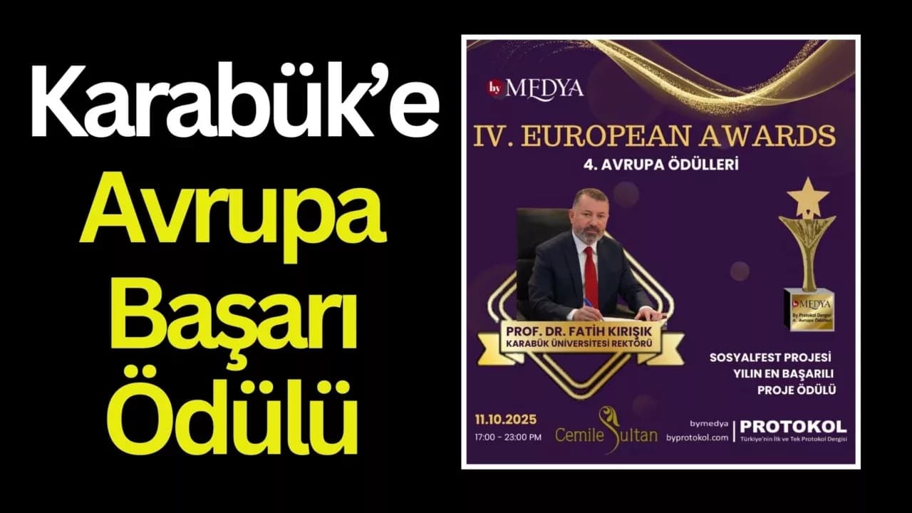 Karabük'ten Yılın En Başarılı Projesi