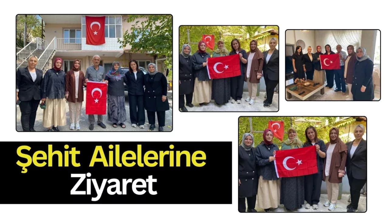 AK Partili Kadınlardan Şehit Ailelerine Ziyaret