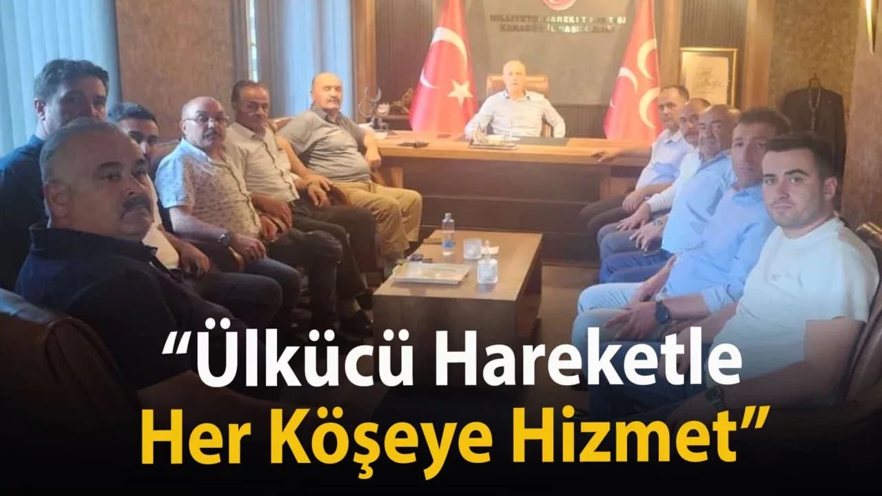 MHP Karabük Teşkilatı İstişare Toplantısı Gerçekleştirdi