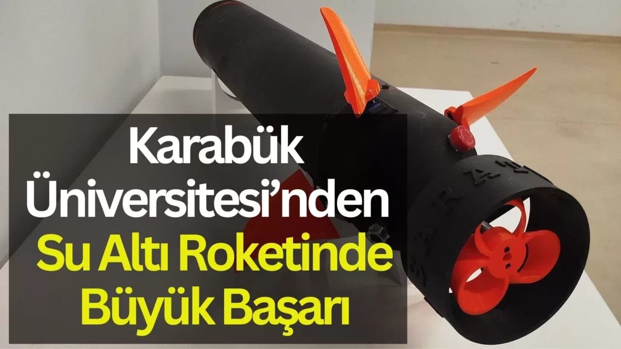 KBÜ SARATECH Takımı TEKNOFEST Su Altı Roket Finalinde