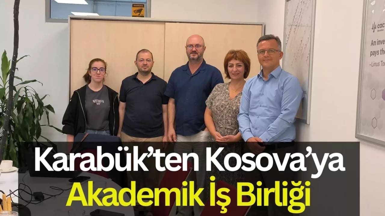 KBÜ’den Kosova’da Akademik İş Birliği Temasları