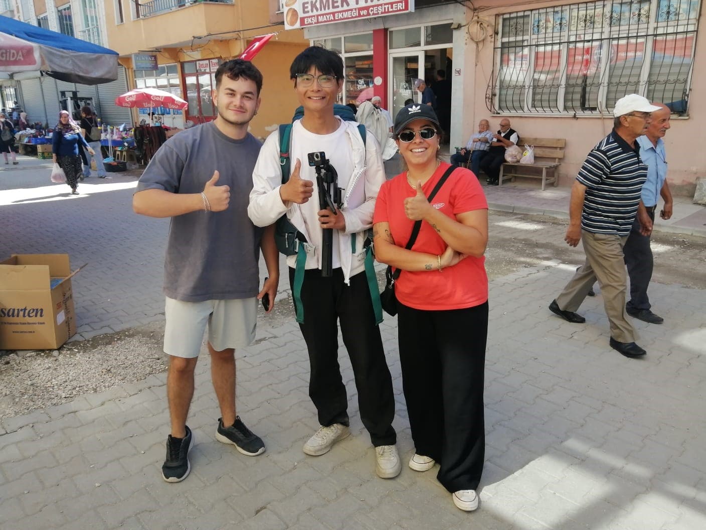 Çinli turist Joe, yürüyerek Türkiye’yi geziyor