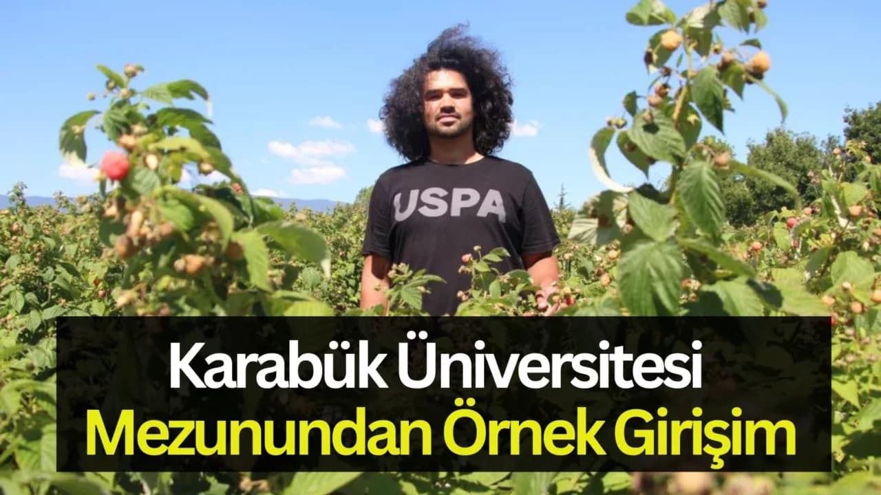 KBÜ Mezunu Genç Girişimci Tarımda Kendi İşinin Patronu Oldu