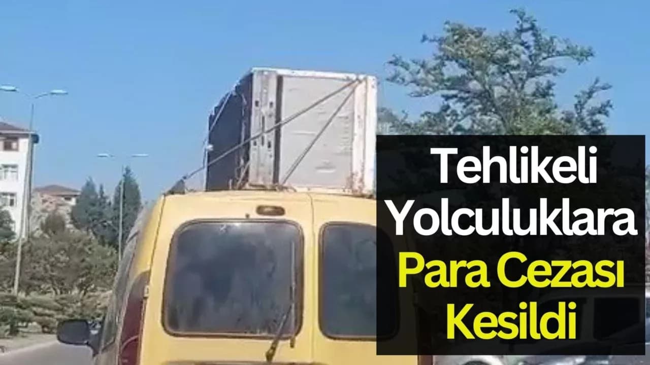 Karabük'te Tehlikeli Yolculuklara Ceza Kesildi