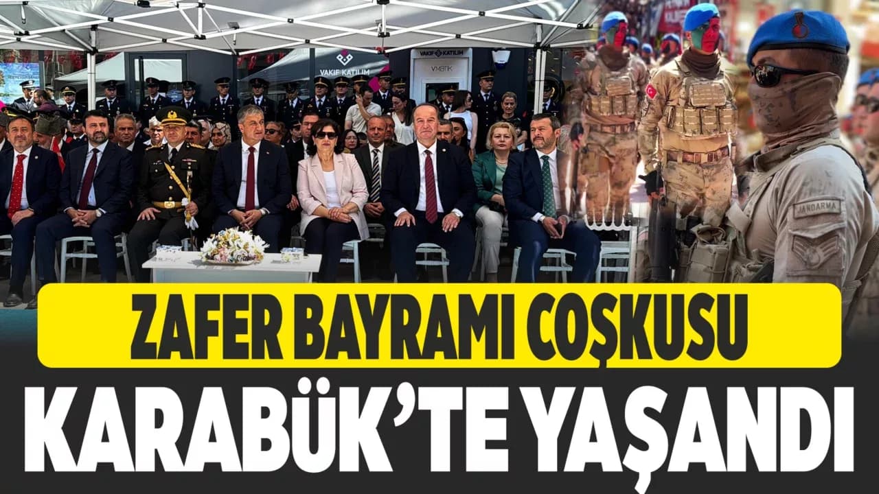 Karabük'te 30 Ağustos Zafer Bayramında Komandolar Boy Gösterdi