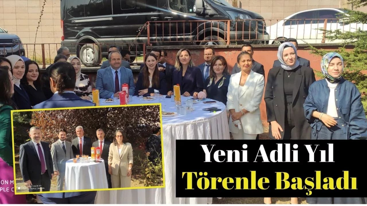 Yeni Adli Yıl Törenle Başladı