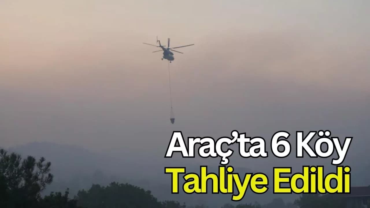 Kastamonu'daki orman yangınları ikinci gününde